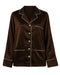 PYJAMA STYLE SILK SHIRT